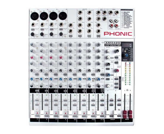 Компактный микшерный пульт Phonic AM 442D, фото 